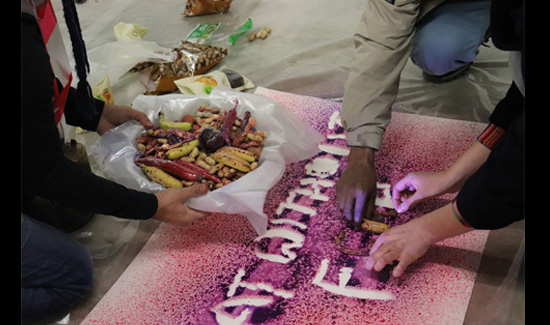 The harvest - Performance #2-PRESERVE. Photo-Simon Voeglin